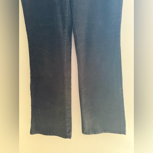 Dockers Black Corduroy Pants Woman’s SZ 4 Straight Leg Stretch Pockets Mid Rise - Picture 3 of 11